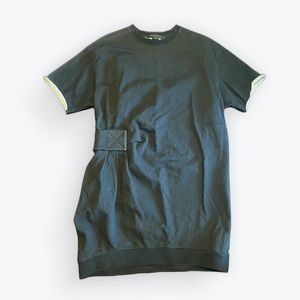 Marc Jacobs Asymmetric Dress in Charcoal M-XL